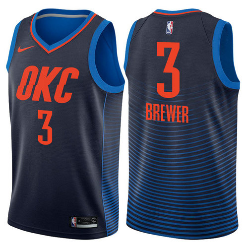 canotta nba corey brewer 3 2017-2018 oklahoma city thunder navy