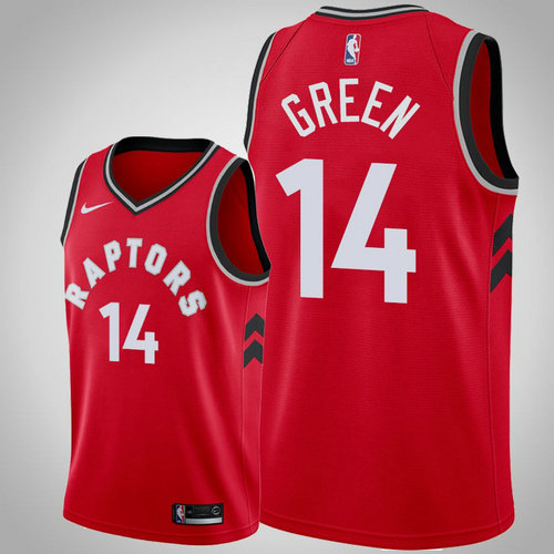 maglia basket danny green 14 2018-2019 toronto raptors rosso