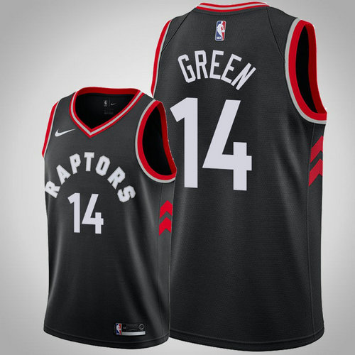 maglia basket danny green 14 2018-2019 toronto raptors nero