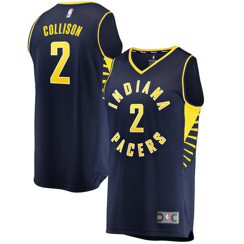 maglia darren collison 2 2018-2019 indiana pacers navy