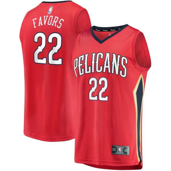 maglia derrick favors 22 2020 new orleans pelicans rosso