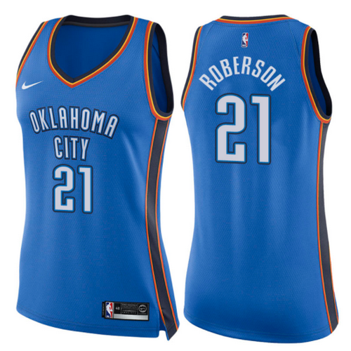 canotte basket donne andre roberson 21 2017-2018 oklahoma city thunder blu