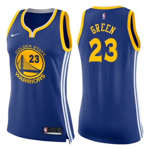 maglie basketa donne draymond green 23 2017-2018 golden state warriors blu