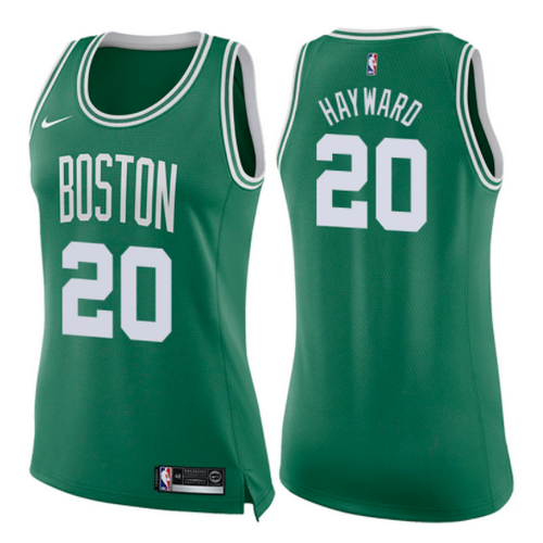 maglie nba donne gordon hayward 20 2017-2018 boston celtics verde