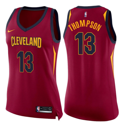 canotte basket donne tristan thompson 13 2017-2018 cleveland cavaliers rosso