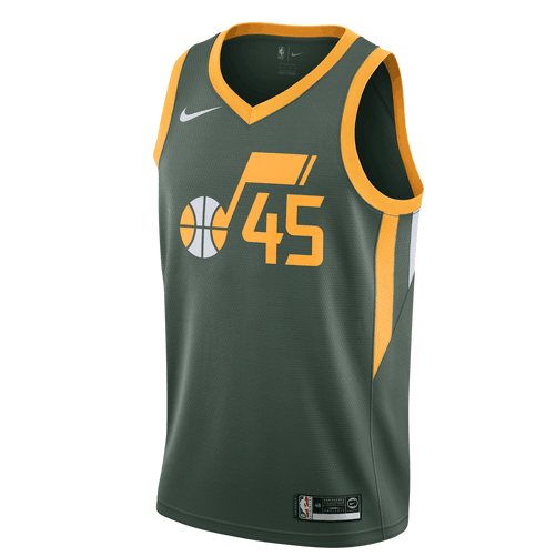 maglia donovan mitchell 45 2018-2019 utah jazz verde