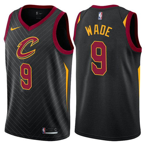 maglia dwyane wade 9 2017-2018 cleveland cavaliers nero