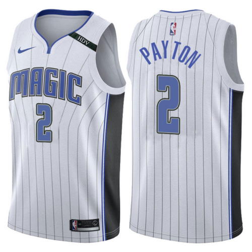 maglia elfrid payton 2 2017-2018 orlando magic bianca