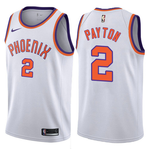 maglia elfrid payton 2 2017-2018 phoenix suns bianca