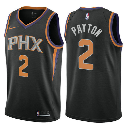 maglia elfrid payton 2 2017-2018 phoenix suns nero