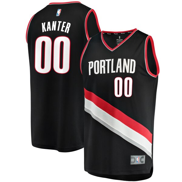 maglia enes kanter 0 2020 portland trail blazers nero