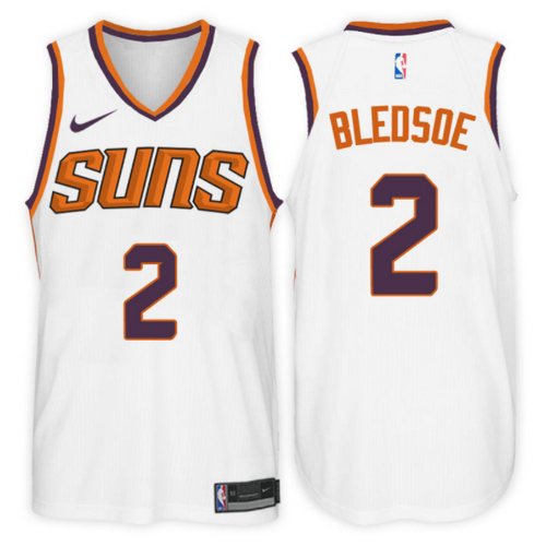 maglia basket eric bledsoe 2 2017 phoenix suns bianca