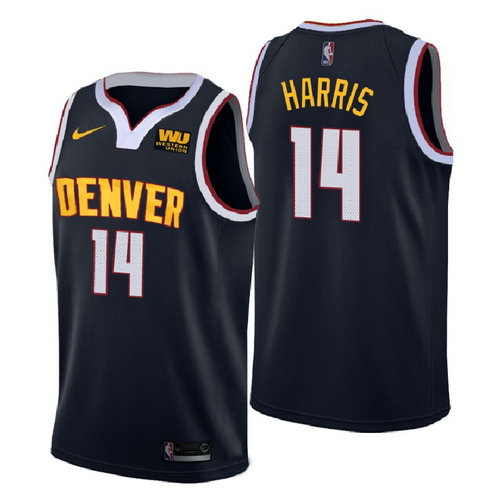 maglia gary harris 14 2018-2019 denver nuggets navy