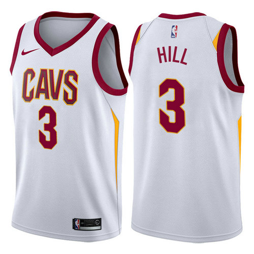 maglia basket george hill 3 2017-2018 cleveland cavaliers bianca