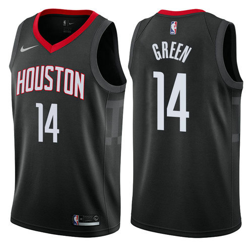 maglia gerald green 14 2017-2018 houston rockets nero