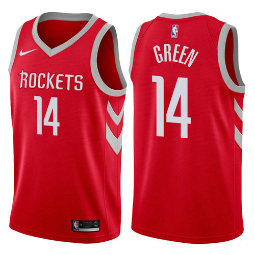 maglia gerald green 14 2017-2018 houston rockets rosso