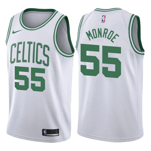 maglia greg monroe 55 2017-2018 boston celtics bianca