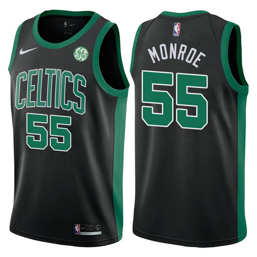 maglia greg monroe 55 2017-2018 boston celtics nero