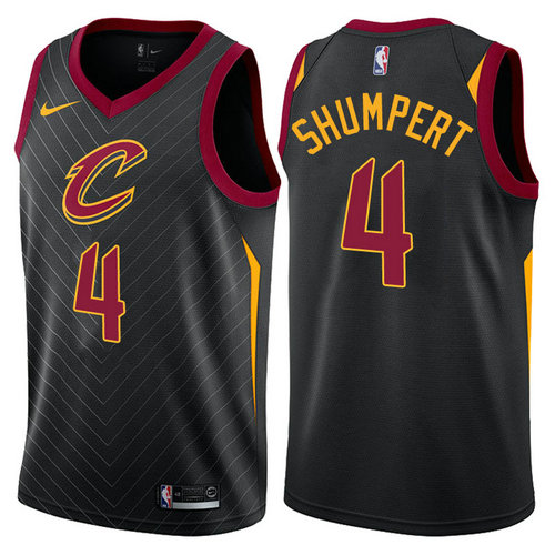 maglia basket iman shumpert 4 2017-2018 cleveland cavaliers nero