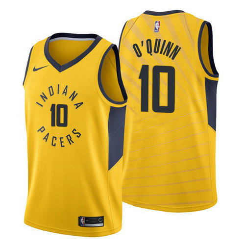 canotta basket indiana pacers bambino 2018 kyle o'quinn 10 giallo