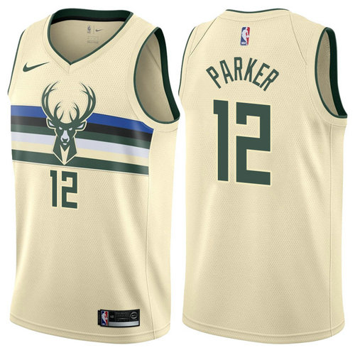 canotta basket jabari parker 12 2017-2018 milwaukee bucks giallo