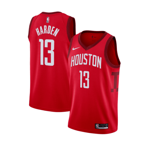 maglia james harden13 2018-2019 houston rockets rosso