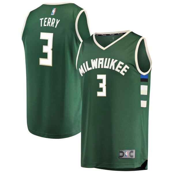 Maglia jason terry 3 2020 Milwaukee Bucks verde