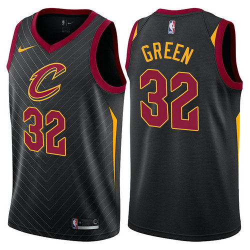 maglia basket jeff green 32 2017-2018 cleveland cavaliers nero