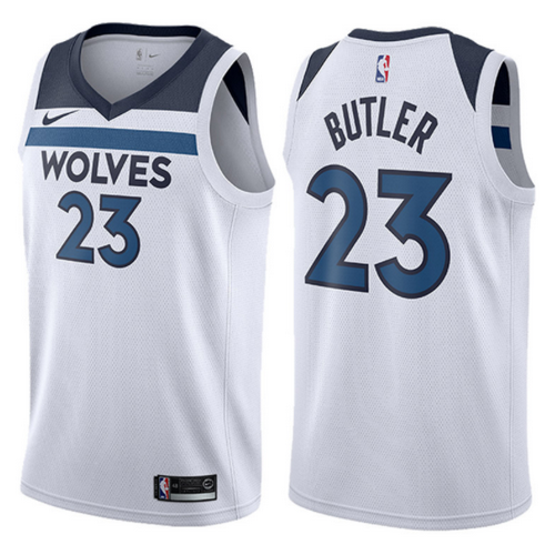 maglia jimmy butler 23 minnesota timberwolves 2017-2018 bianca