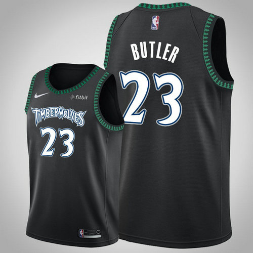 maglia jimmy butler 23 minnesota timberwolves 2018-2019 nero