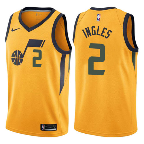 maglia nba joe ingles 2 2017-2018 utah jazz giallo