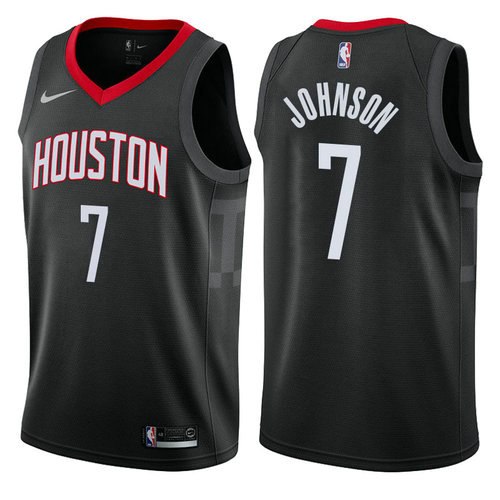 maglia joe johnson 7 2017-2018 houston rockets nero