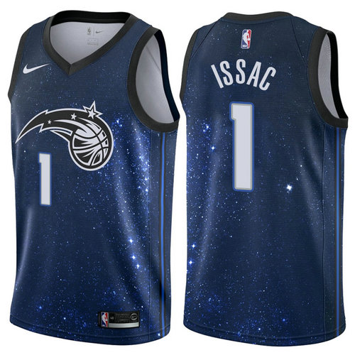 maglia jonathan issac 1 2017-2018 orlando magic navy