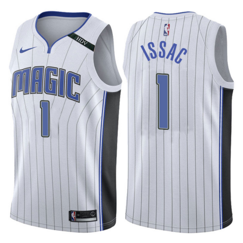 maglia jonathan issac 1 2017-2018 orlando magic bianca