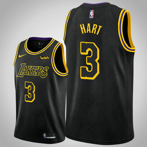 maglia josh hart 3 2018-2019 los angeles lakers nero