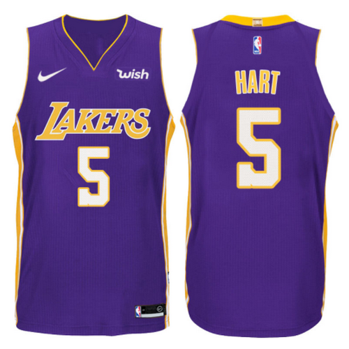 canotta josh hart 5 2017-2018 los angeles lakers porpora