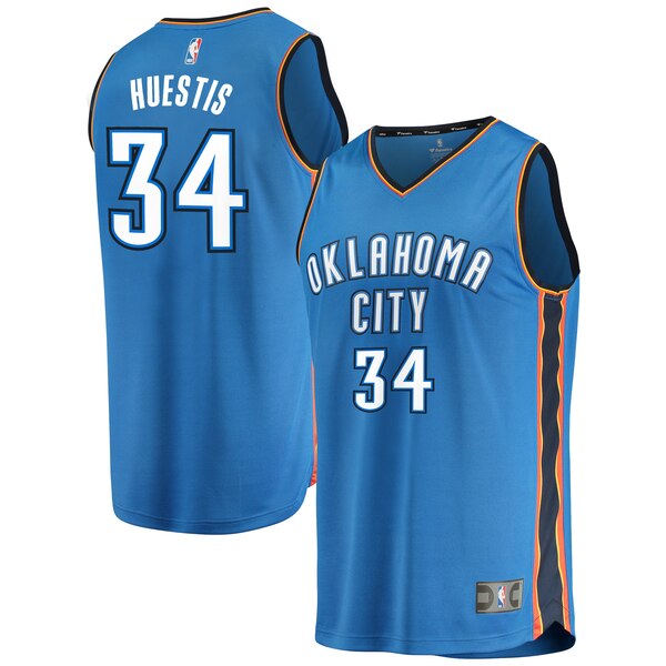 maglia josh huestis 34 2020 oklahoma city thunder blu