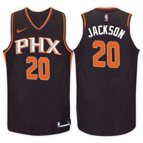 maglia josh jackson 20 2017-2018 phoenix suns nero