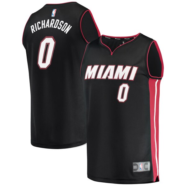 maglia josh richardson 0 2020 miami heat nero