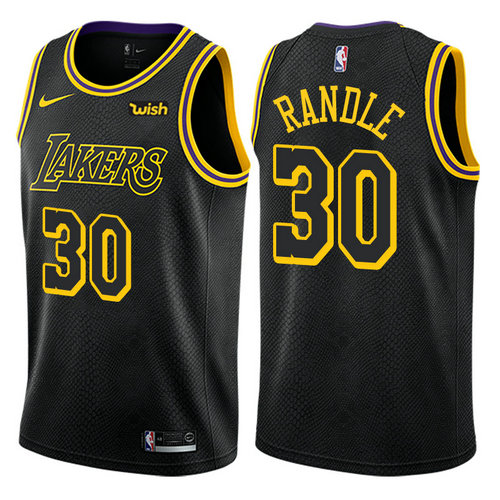 maglia julius randle 30 2017-2018 los angeles lakers nero