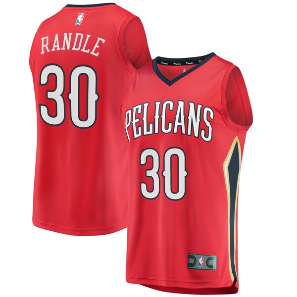 maglia julius randle 30 2020 new orleans pelicans rosso