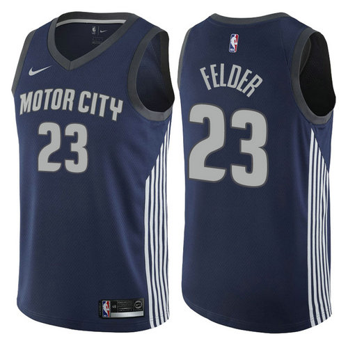 maglia kay felder 23 2017-2018 detroit pistons navy