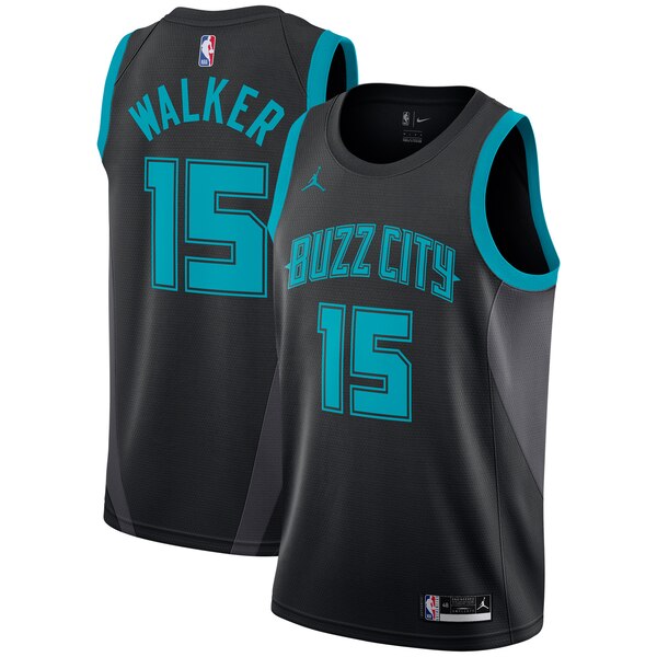 canotta basket kemba walker 15 2019-2020 charlotte hornets nero