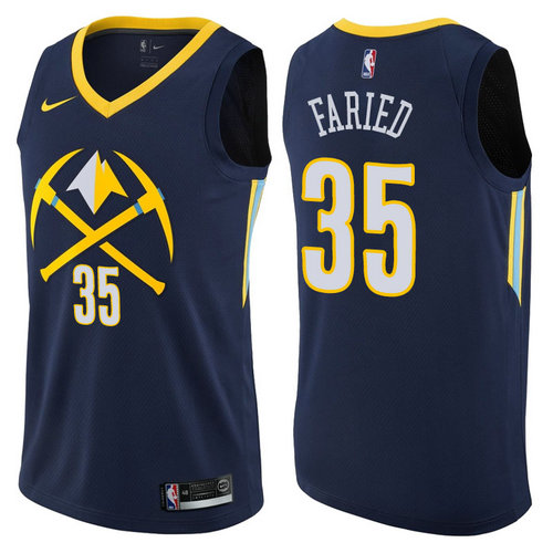 maglia kenneth faried 35 2017-2018 denver nuggets marina