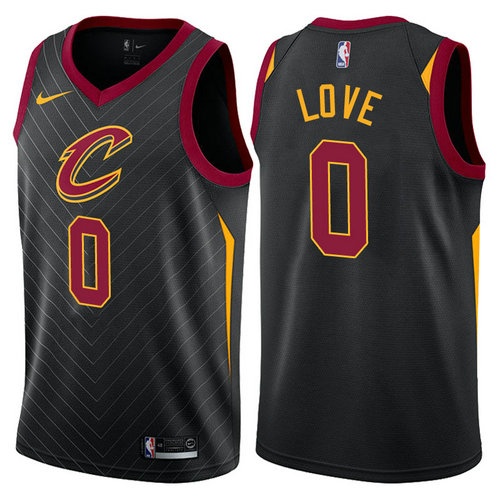 Maglie Basket kevin love 0 2017-2018 cleveland cavaliers nero