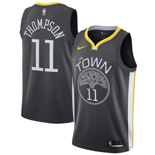 maglia klay thompson 11 2019 golden state warriors grigio