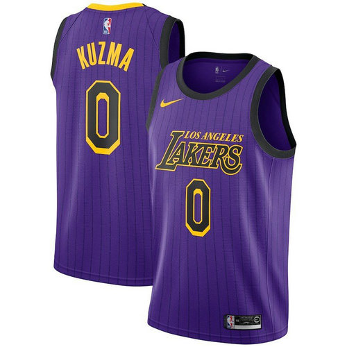 canotta kyle kuzma 0 2018-2019 los angeles lakers porpora