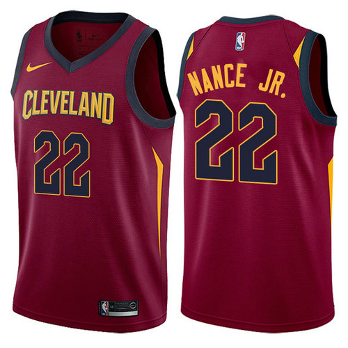 maglia basket larry nance jr. 22 2017-2018 cleveland cavaliers vino