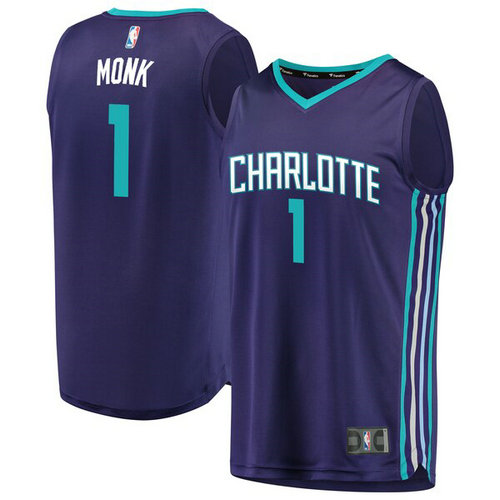 maglia malik monk 1 2017 charlotte hornets porpora