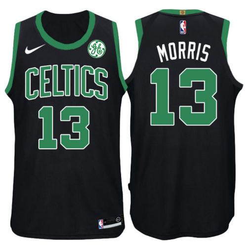 maglia basket marcus morris 13 2017-2018 boston celtics nero